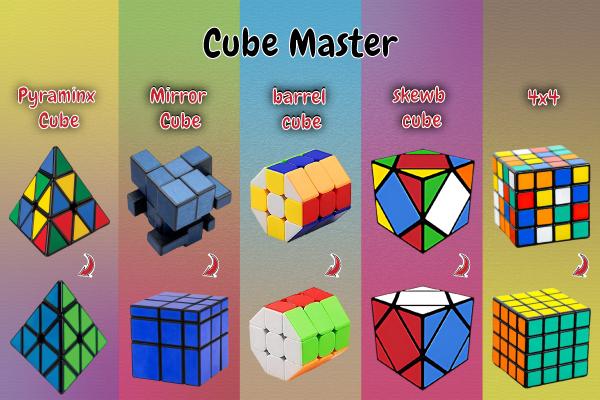 Cube Block Types Types Of Cube Puzzle